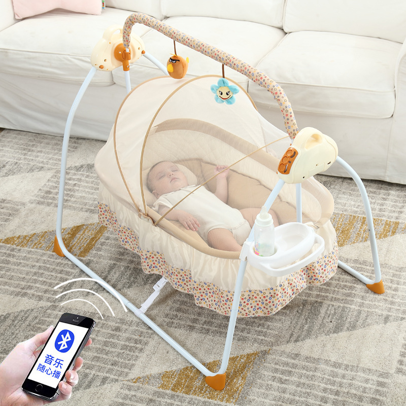 Baby Swing Bouncer - Culla elettrica intelligente per lettino culla