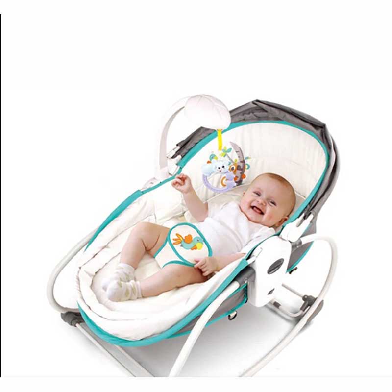 Baby Swing Bouncer - Sdraietta 5 in 1 per neonati,
