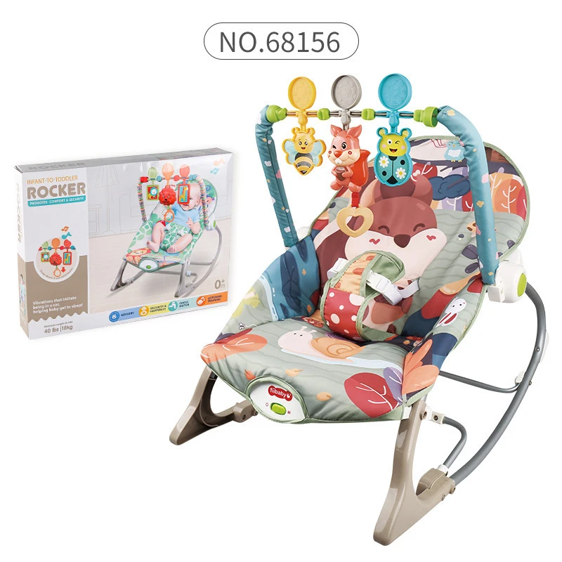 Baby Swing Bouncer - Sedia a Dondolo Elettrica per Neonati,