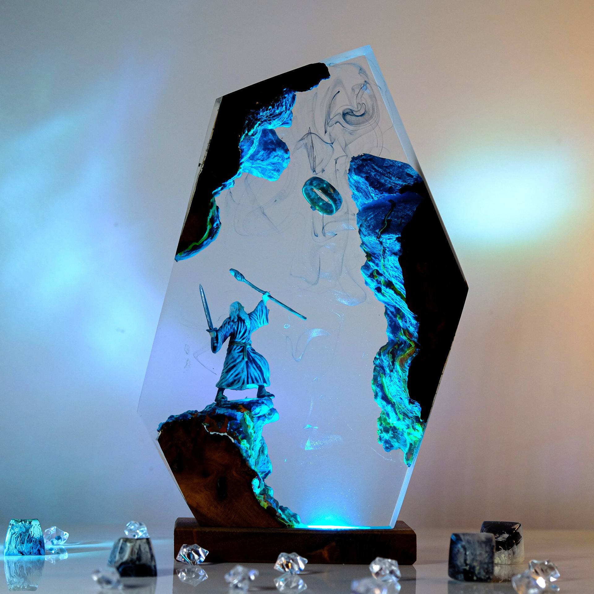 Baby Products Decoration - Lampada da Tavolo in Resina con