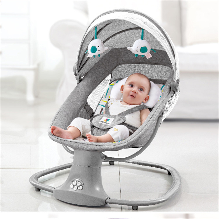 Baby Swing Bouncer - Sedia a dondolo con telecomando musicale