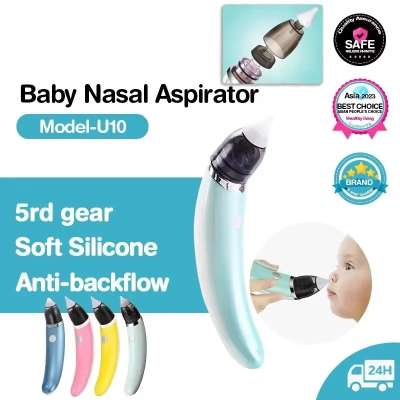 Nasal Aspirator - Aspiratore Nasale Elettrico per Neonati, Pulitore