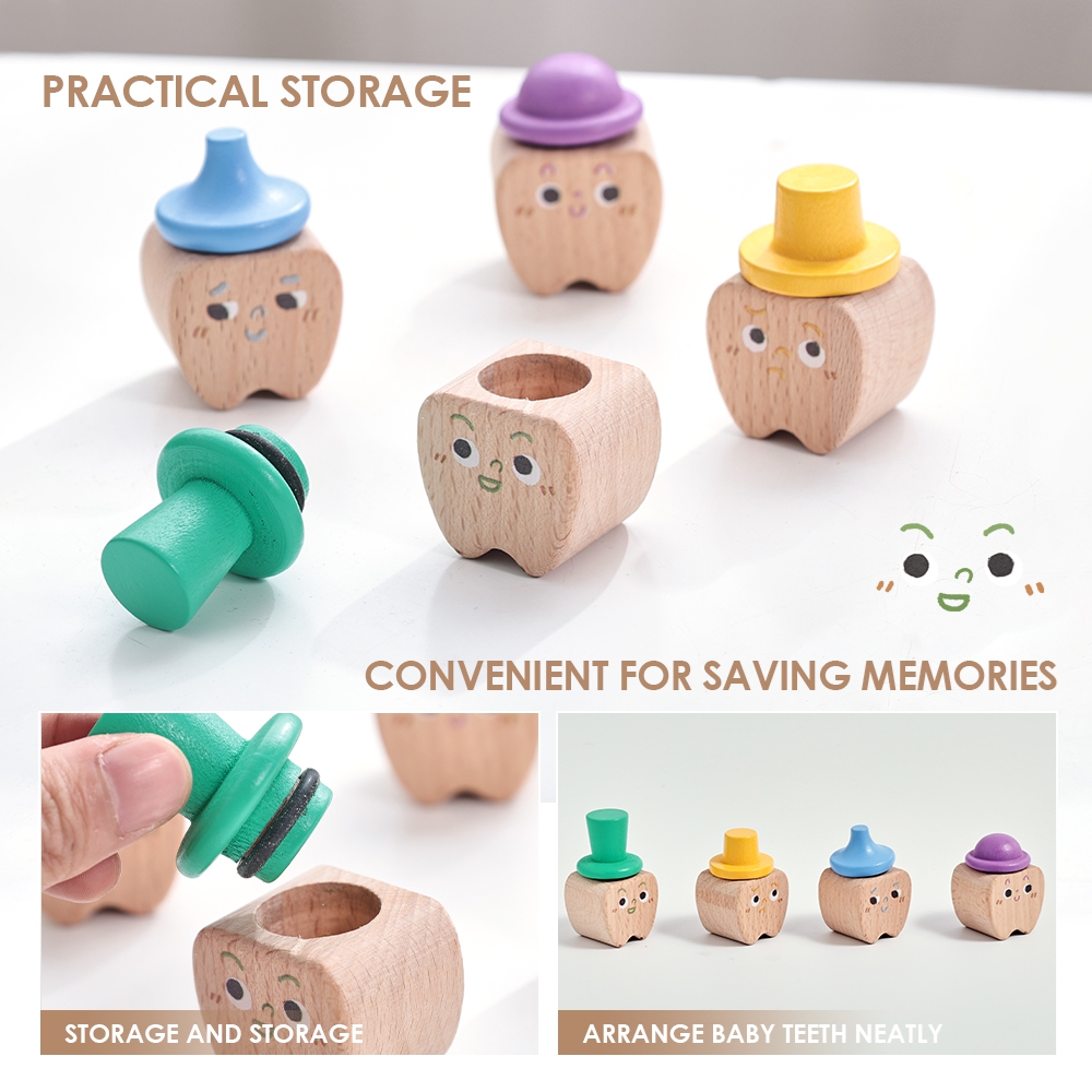 Set da 4 pezzi Scatola di legn - Baby Products Natural recensione e prezzo