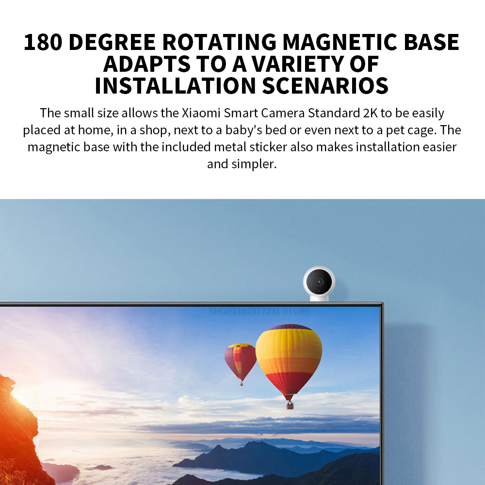 Telecamera IP Xiaomi 2K 1296P  - Xiaomi Baby Products recensione e prezzo