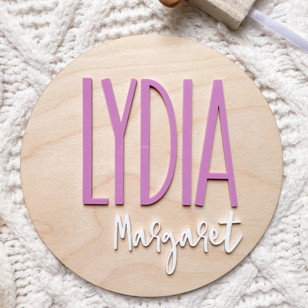 Targa personalizzata per annun - Baby Products Decoration recensione e prezzo