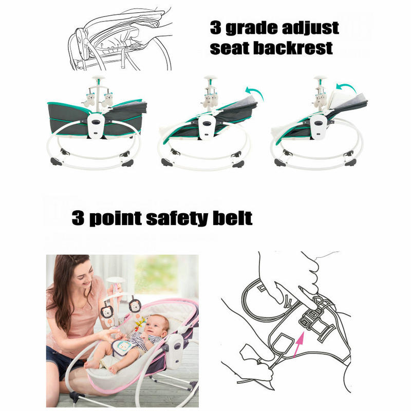 Sdraietta 5 in 1 per neonati,  - Baby Swing Bouncer recensione e prezzo