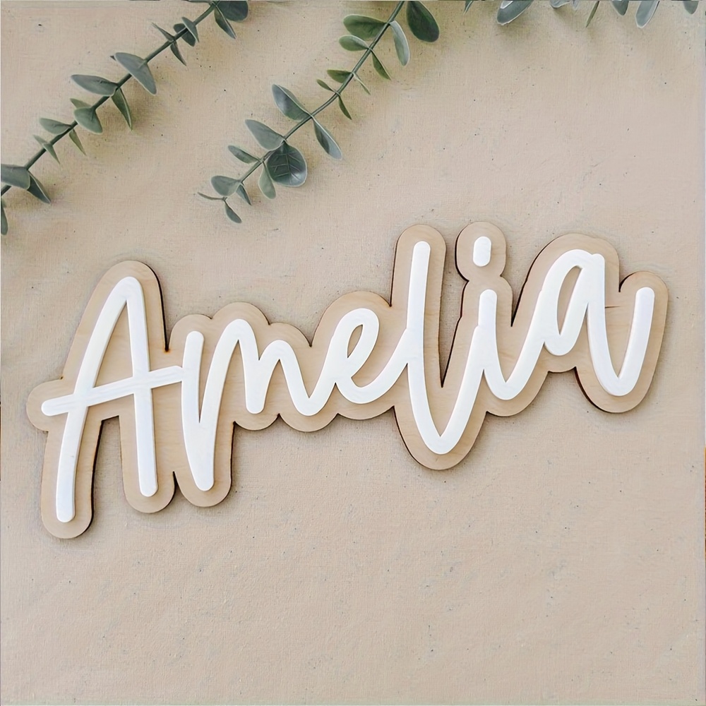 Targa in Legno Personalizzabil - Baby Products Decoration recensione e prezzo