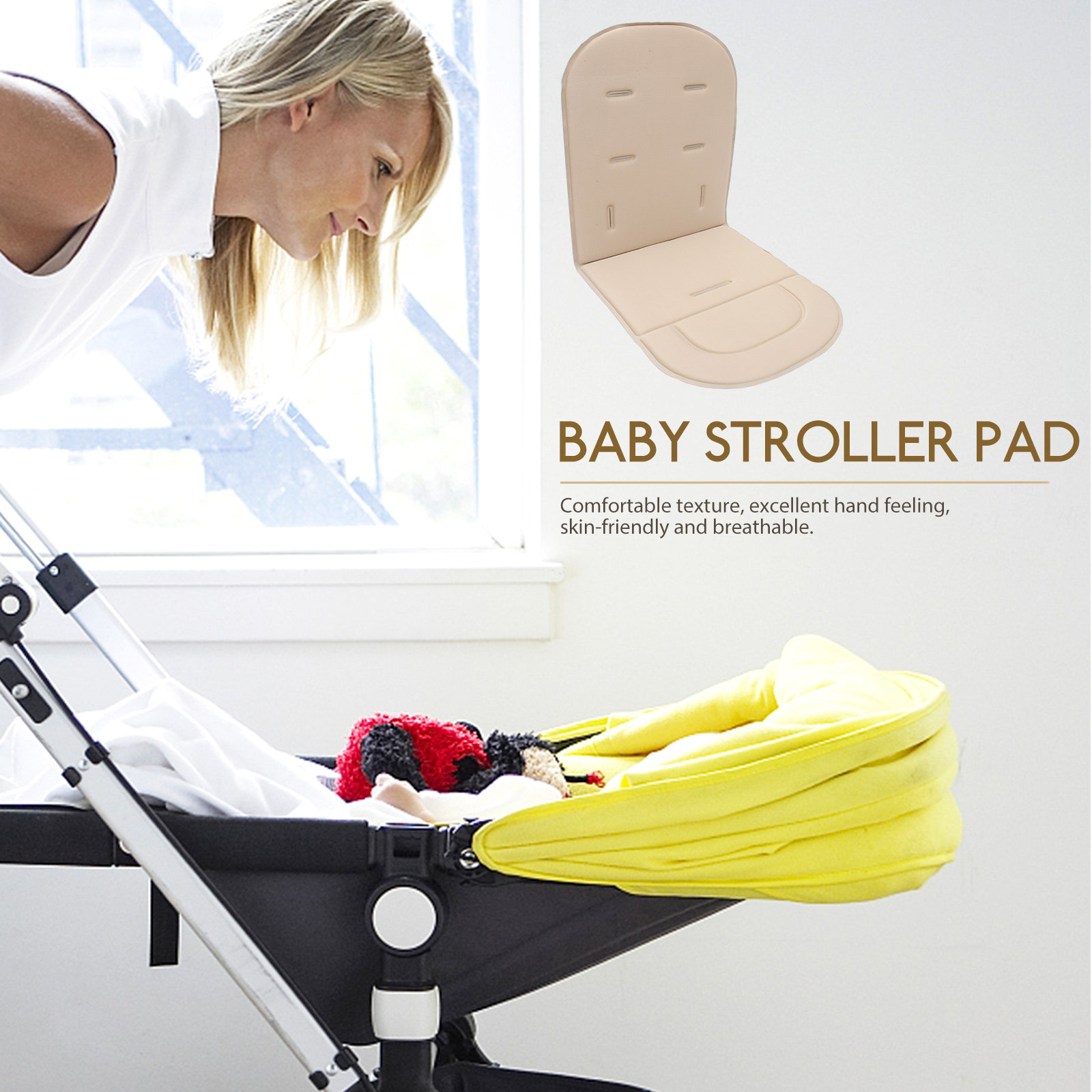 Cuscino per passeggino in coto - Stroller Accessories recensione e prezzo
